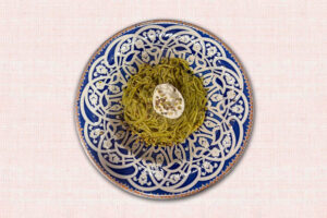 primo-tagliatelle-artigianali-pesto-casa-burrata-pistacchi-i-due-mondi-busca